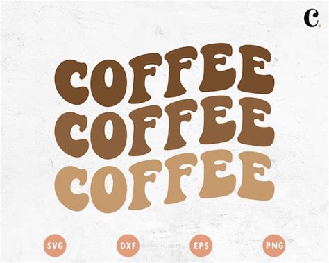 Free SVG PNG Link Retro COFFEE Svg Cut File For Cricut Etsy Canada