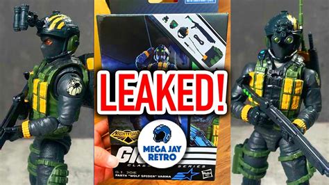 LEAKED GI Joe Classified Wolf Spider Night Force Mega Jay Retro