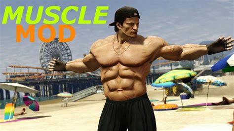 Gta5 Muscle Man Mod Ps4 Youtube