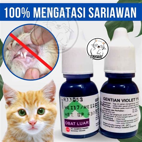 Jual Obat Sariawan Sirup Gom Warna Ungu Gentian Violet Aman Original