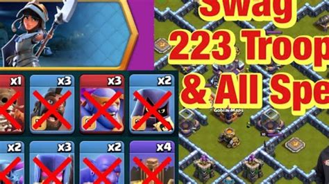 How To 3 Star Dark Ages Champion Challenge Swag 200 Troops Youtube