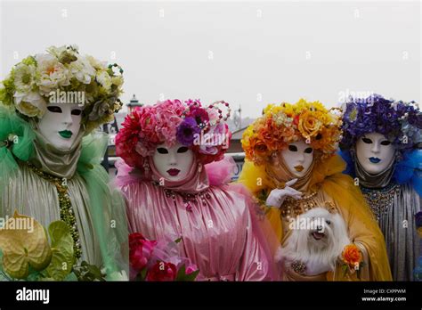 Venice Carnival Extravagant Costume Fotos Und Bildmaterial In Hoher