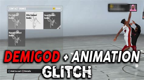 Nba K Demigod Animation Glitch How To Get All Animations Youtube