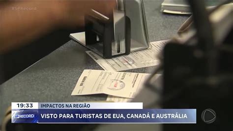 Governo Adia Para Abril Exig Ncia De Visto Para Turistas Dos Eua