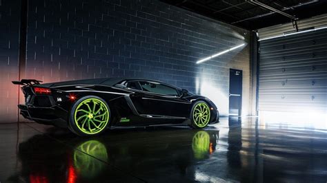 Lamborghini Aventador Wallpapers Black - Wallpaper Cave