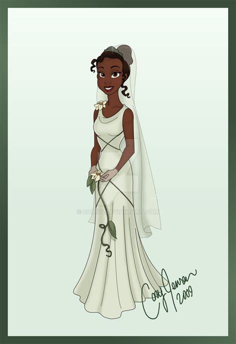 Tiana's Wedding Dress by Cor104 on DeviantArt