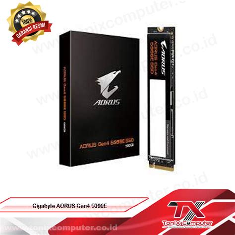 Gigabyte AORUS Gen4 5000E SSD 1TB M 2 PCIe 4 0 X4 ToniX Computer