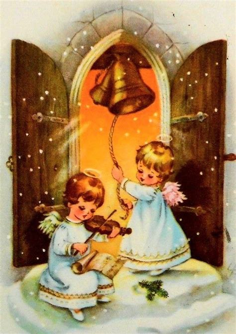 Pin By Taisija 🇷🇺 On Vintag ОТКРЫТКИ Christmas Angels Christmas Prints Christmas Card Crafts