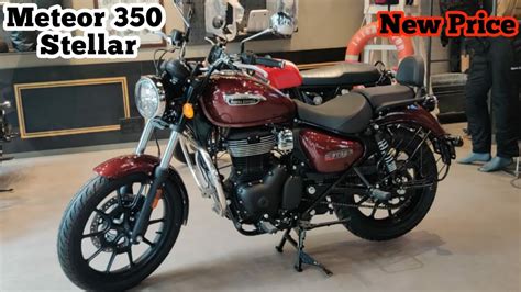 Royal Enfield Meteor Stellar Red Middle Varient Review In