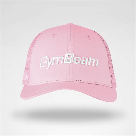 Baseball Cap Mesh Panel Baby Pink Gymbeam Gymbeam De