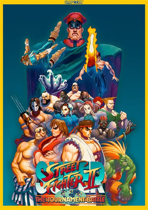 Super Street Fighter 2 | Poster By Angora