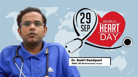 World Heart Day Use Heart For Every Heart Dr Badri Dandapani