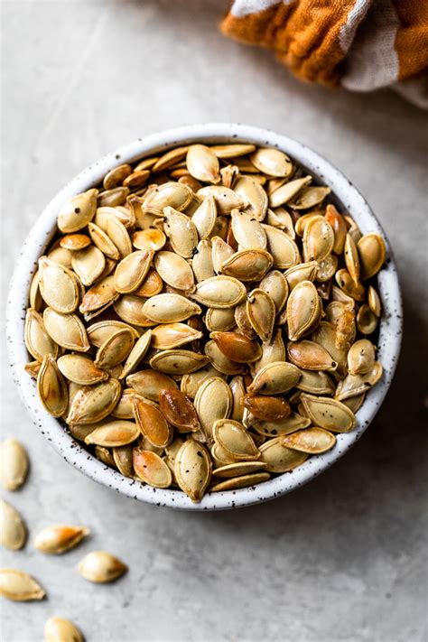 Roasted Pumpkin Seeds - Eating Healthy Blog