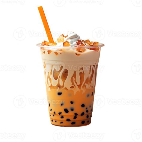 Brown sugar bubble boba drink. milk tea. perfect for drink catalog ...