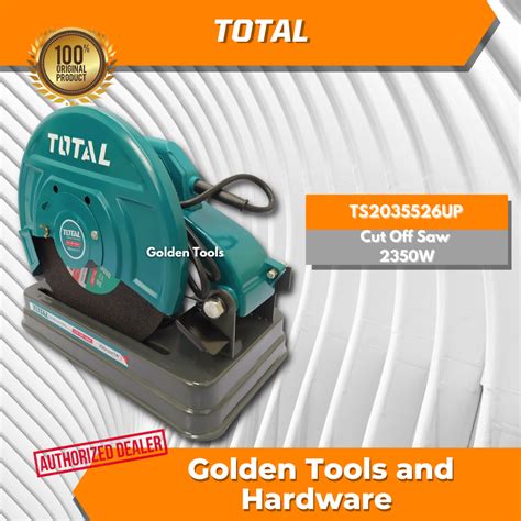 Total Ts92035526up Cut Off Saw 2350w Golden Tpt Lazada Ph