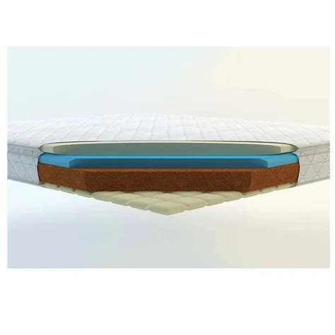 Thickness 8 Inches Size Single Kurl On Crescent Coir Mattresses