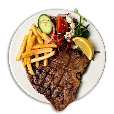 T Bone Steak And Chips