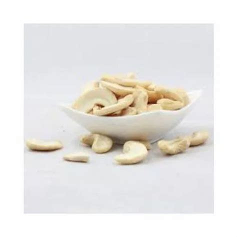 Natural Halves White Split Cashew Nut Packaging Type Vacuum Bag