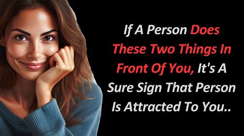 Sure Signs That Person Is Attracted To You Psychology Facts Quotes