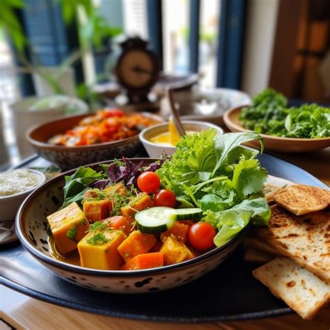 vegetarian dinner images    freepik