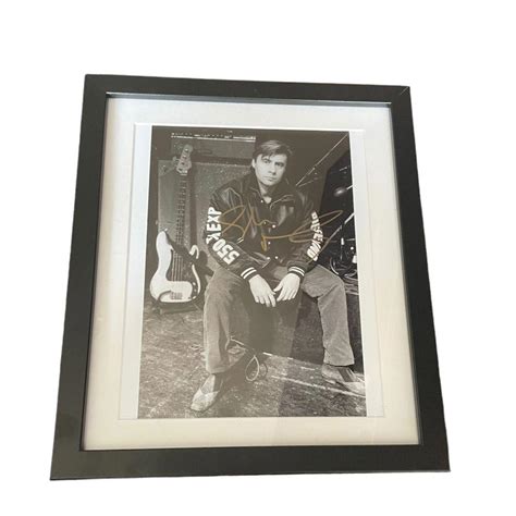 At Auction The Sex Pistols Glen Matlock Signed Framed Photograph