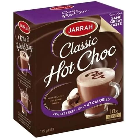 Buy Jarrah Hot Chocolate Sachets 10pk 115g Online Worldwide Delivery