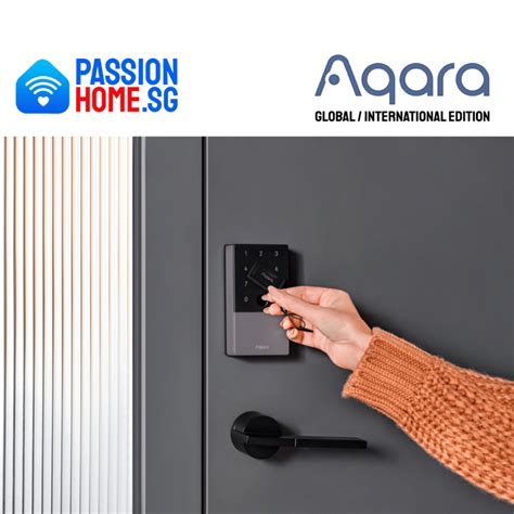 Aqara U100 Smart Door Lock Homekit Smart Lock Global PassionHome Sg