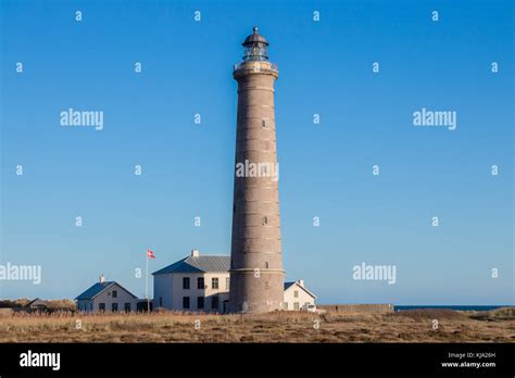 Skagen Lighthouse In Northern Denmark The Lighthouse Was Built In 1858