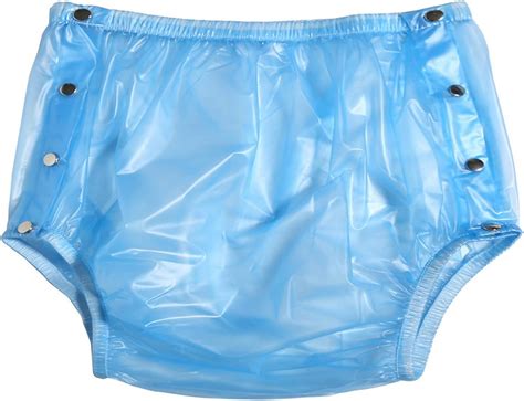 Inkontinenz Hose für Erwachsene aus Kunststoff wasserdicht PVC für