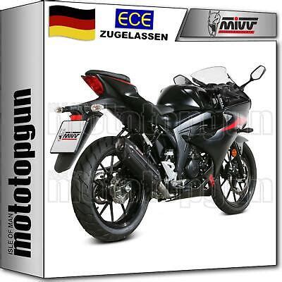 Mivv Auspuff Komplett Ece Suono Schwarz Suzuki Gsx S