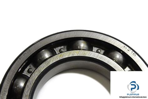 Fag Deep Groove Ball Bearing Platinum International