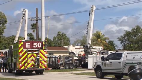 Subcontractor For Fpl Electrocuted While Working On Power Lines In Sw