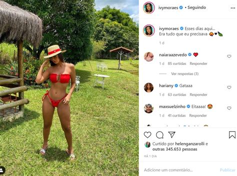 Ivy Moraes Exibe Curvas Impec Veis Ao Aparecer De Biqu Ni