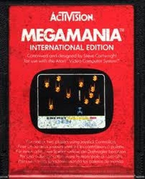 Megamania Atari 2600 Game For Sale Dkoldies