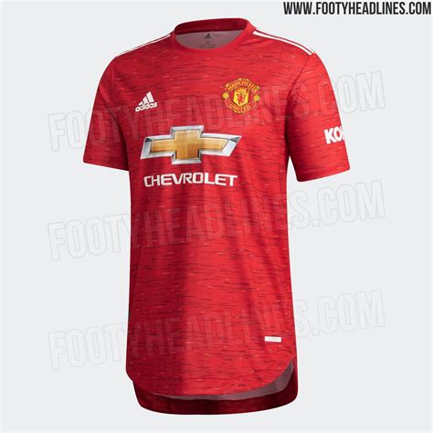 Manchester United 20-21 Home Kit Released - Debut Tomorrow - Footy ...