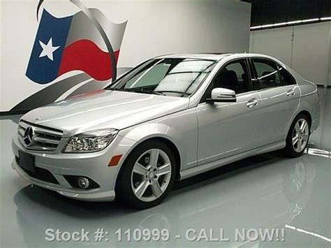 Find Used 2010 Mercedes Benz C300 Sport P1 4matic Awd Sunroof 13k Texas Direct Auto In Stafford