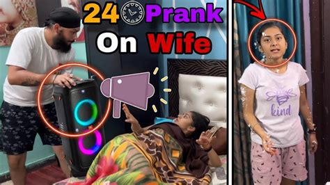 24 Hours Prank On Wife😳 Best Reaction I Had Ever Seen Prank Gone