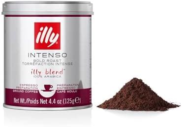 Amazon Illy Intenso Espresso Ground Coffee Dark Roast Robust