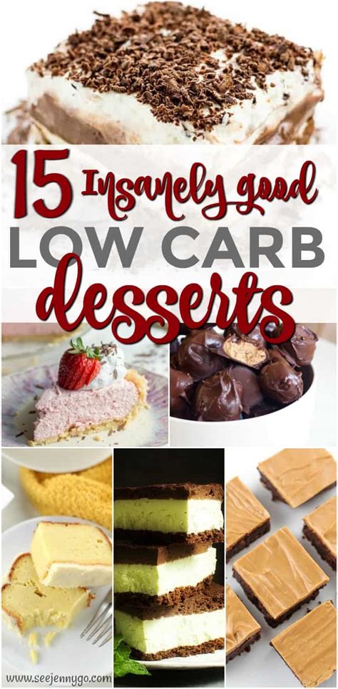 15 Delicious Low Carb Desserts See Jenny Go