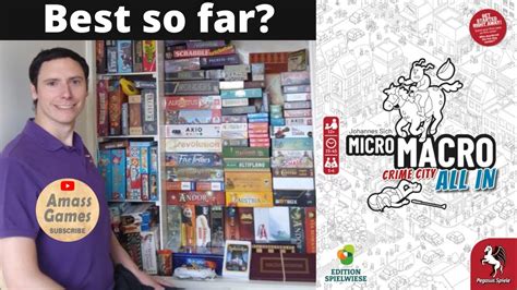 MicroMacro3: All In review #boardgame comparison Micro Macro #trilogy ...