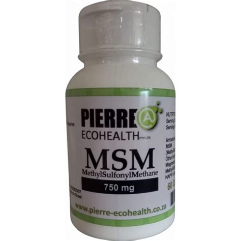 MSM 60 Capsules – Eco Health Namibia