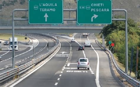 Svolta Nella Gestione Delle Autostrade A24 E A25 Il Controllo Passa