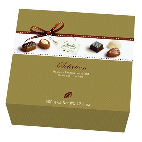 Coffret Selection Chocolats Belges Assortis 500g