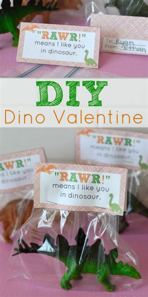 Diy Dinosaur Valentine Printable Dinosaur Valentines Fun Valentines