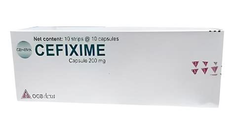 Cefixime Mg Manfaat Harga Efek Samping Dosis Apotek Jam