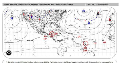 Secretaria De Protecci N Civil Veracruz Meteorolog A Bolet N