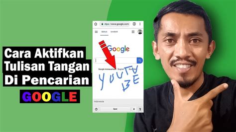 Cara Aktifkan Tulisan Tangan Di Pencarian Google Youtube