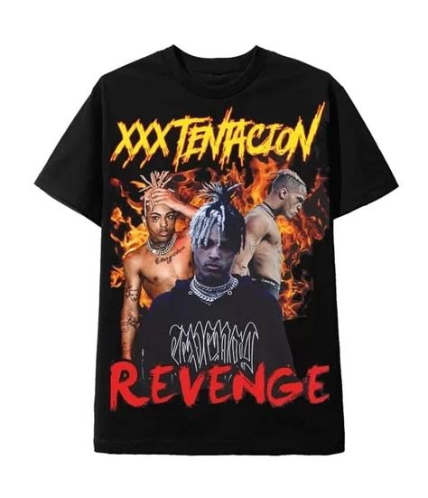 T Shirt Noir Xxxtentacion Revenge