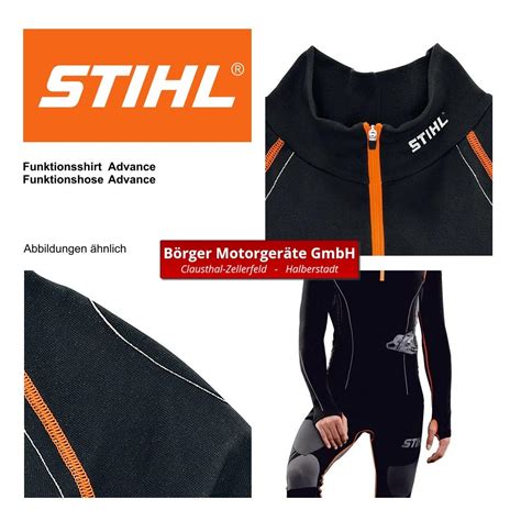 STIHL Funktionshose Advance Lang Schwarz 0000 888 5948 STIHL Online