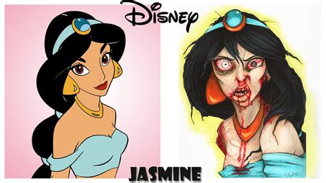 Zombie Disney Characters